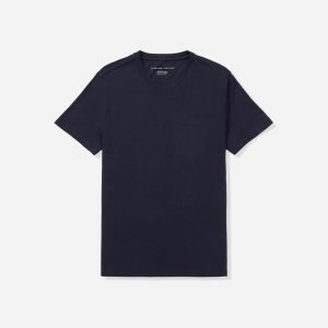 The Organic Cotton Pocket Tee | Deep Navy