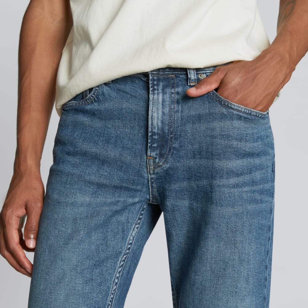 The Selvedge Straight Fit Jean | Vintage Blue Wash - Image 5