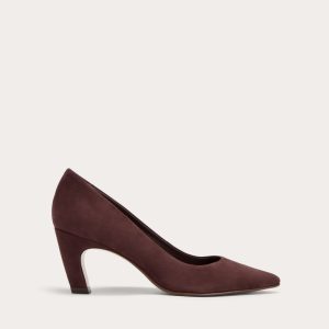 The Banana Pump | Dark Mahogany Suede