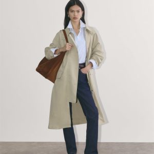 The Oversized Anorak | Trench Coat Khaki