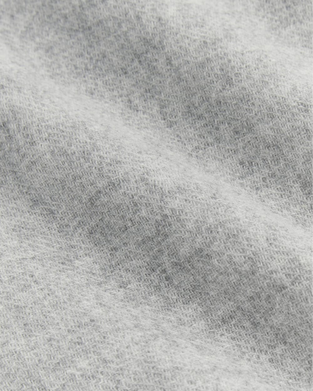 The Cashmere Feather Scarf | Heathered Grey - Image 4