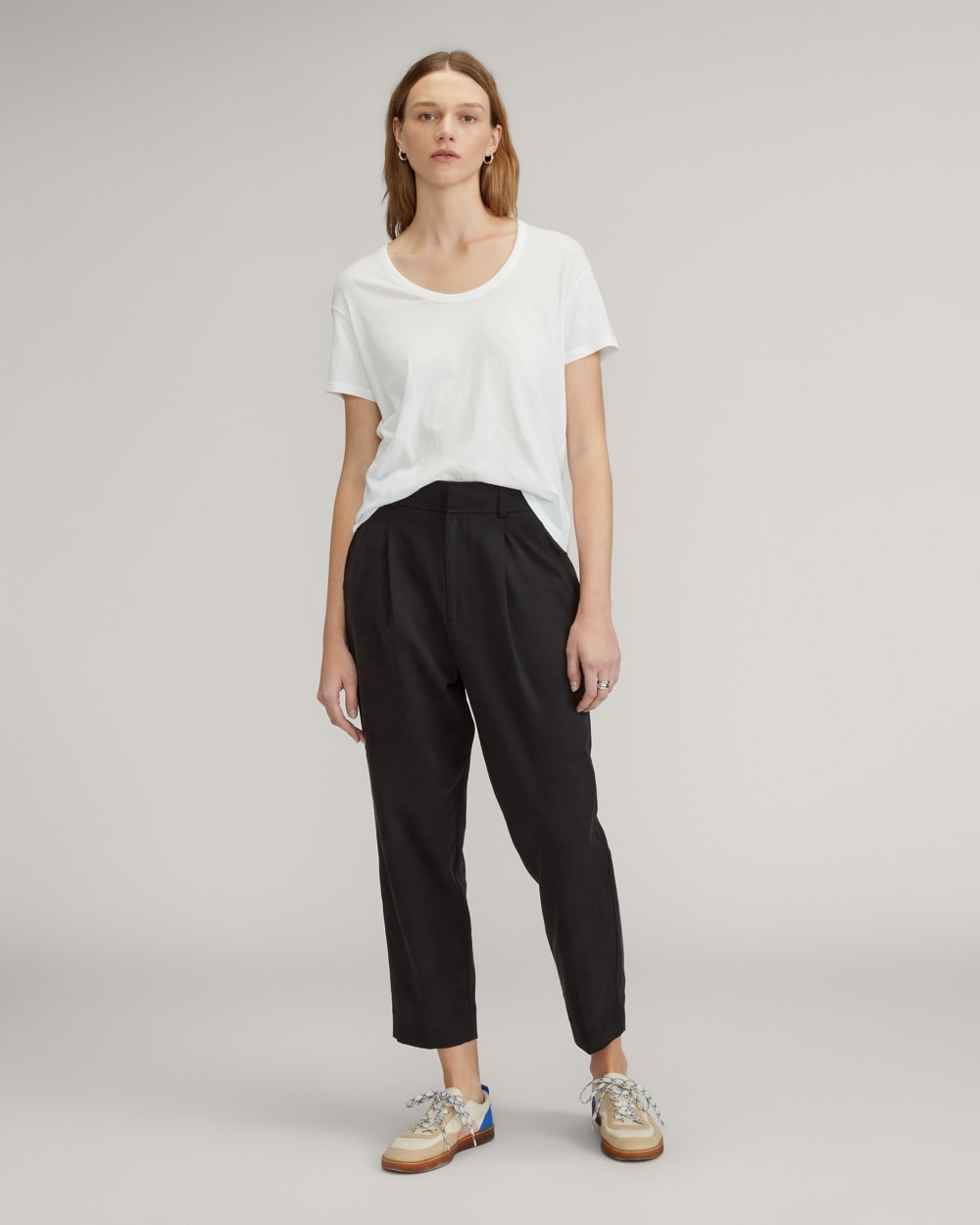 The Tread-Bare Sneaker | Canvas / Lapis Blue / Classic Red - Image 3