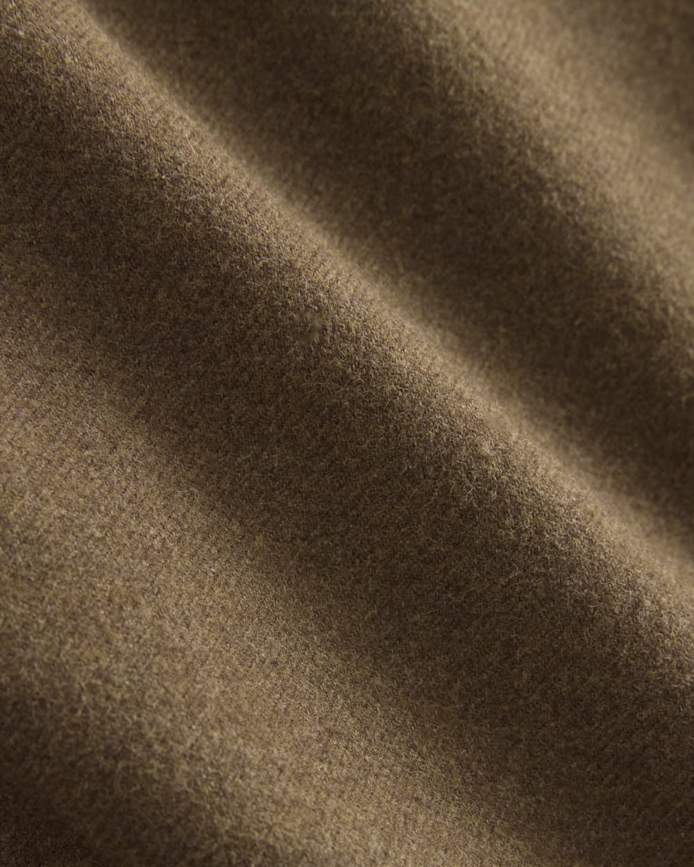 Brushed Flannel Shirt | Heathered Cocoa Brown - Image 6