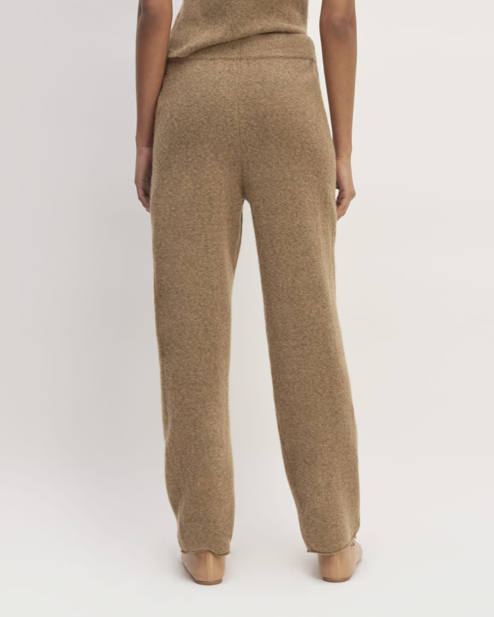 The Cozy-Stretch Straight-Leg Sweatpant | Heathered Toasted Coconut - Image 6