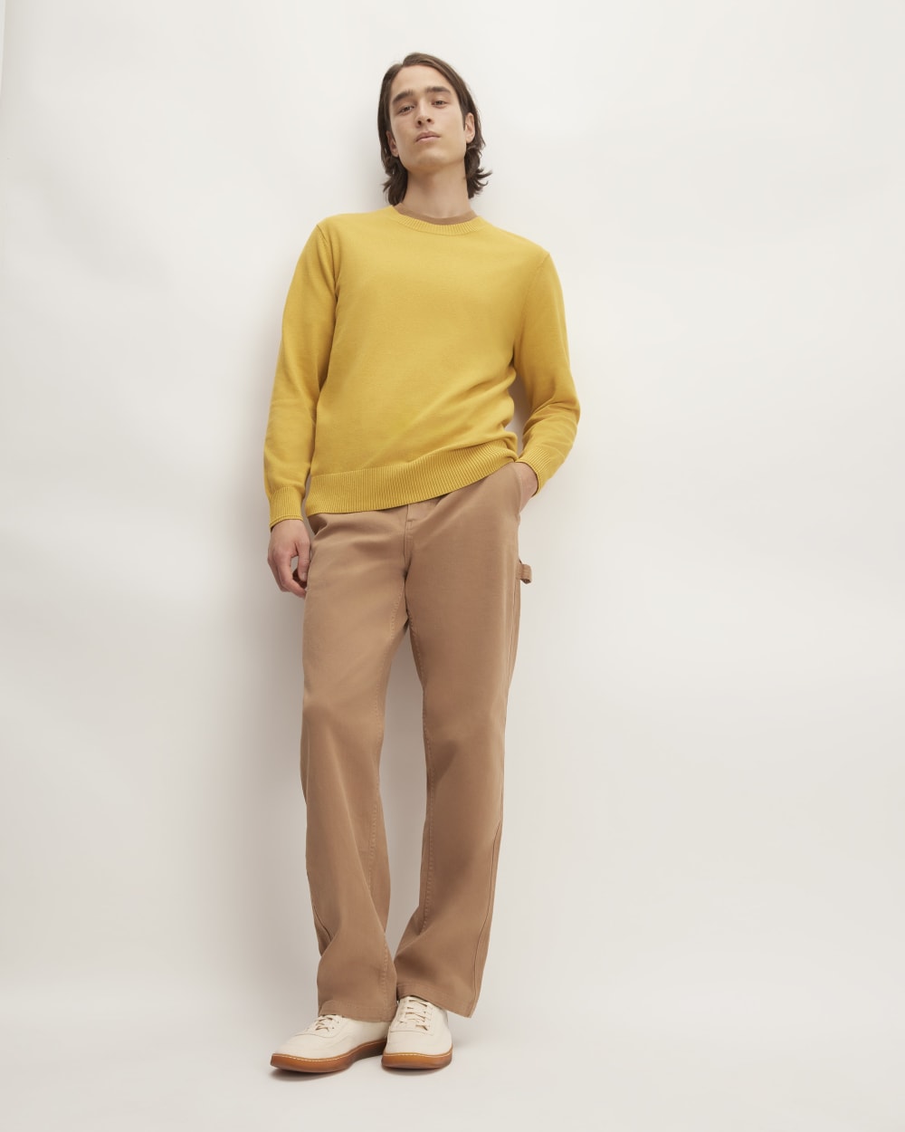 The No-Sweat Sweater | Uniform | Honey - Image 3