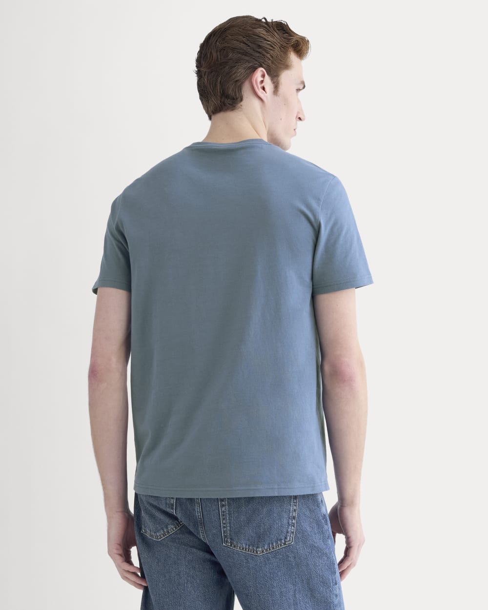 The Essential Organic Crew | Faded Navy - Image 4