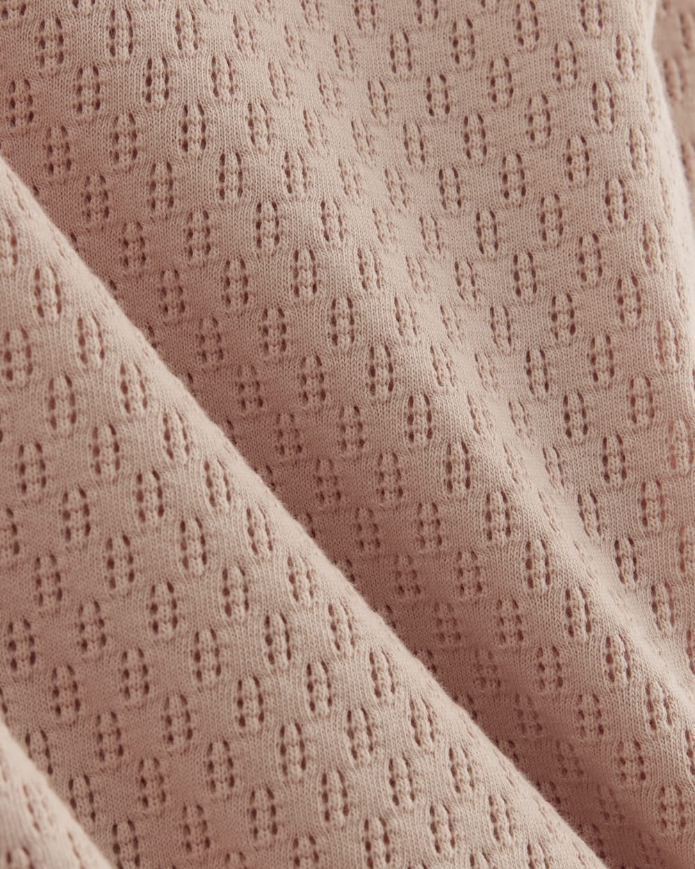 The Pointelle Scoop-Neck Top | Rose Smoke - Image 6