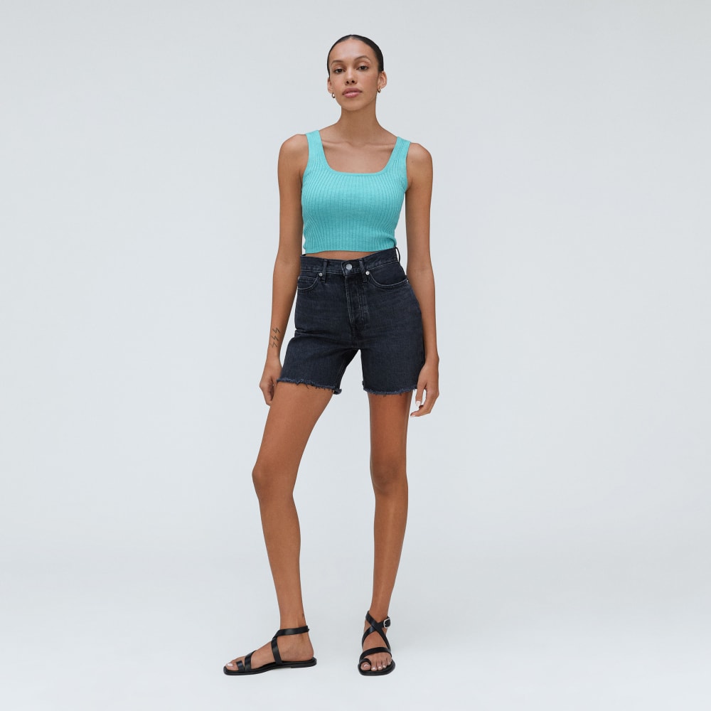 The Cotton-Merino Cami | Deep Turquoise - Image 6