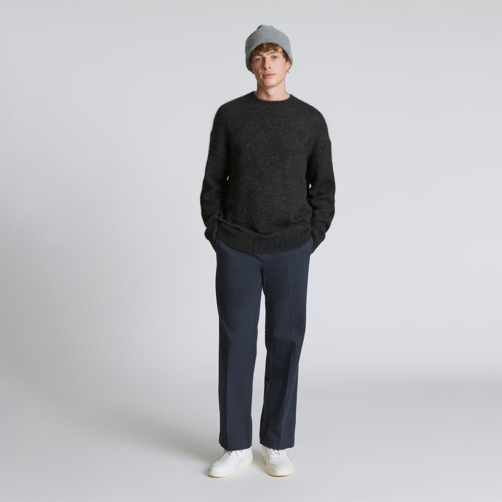 The Felted Merino Beanie | Mid Heathered Grey - Image 6