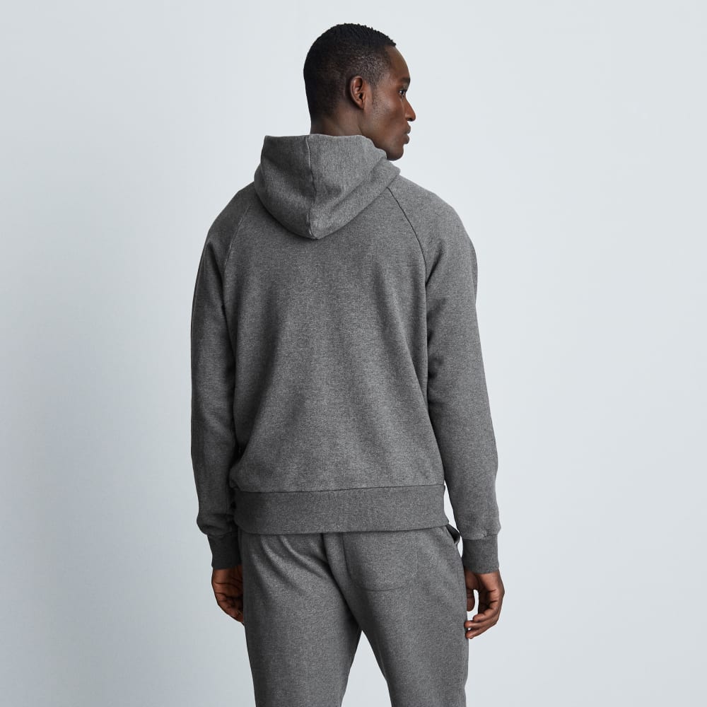 The Track Hoodie | Dark Heather Grey - Image 4