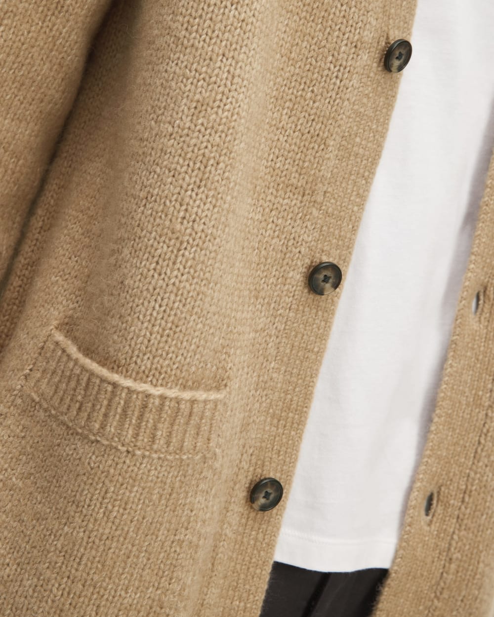 The Cloud Relaxed Cardigan | Tiger's Eye - Image 5