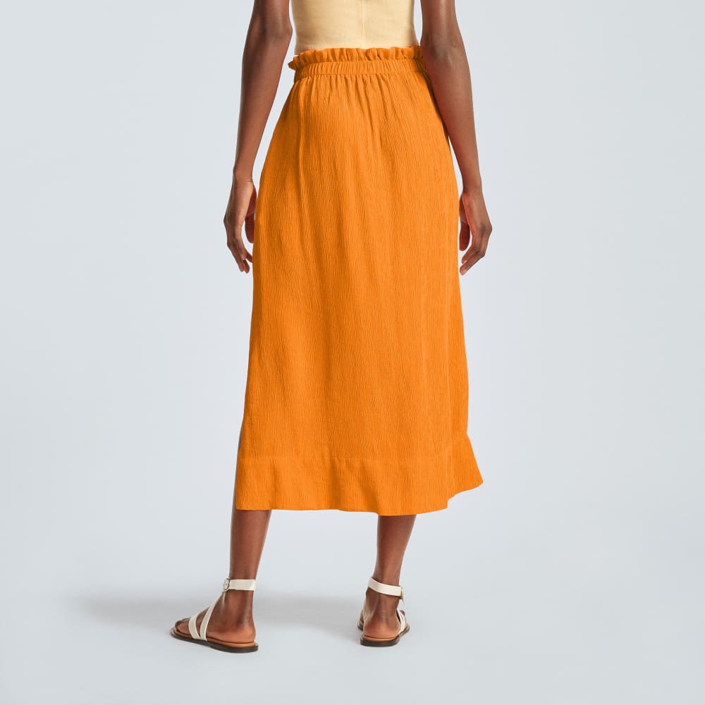 The Naia??Ripple Skirt | Turmeric - Image 3
