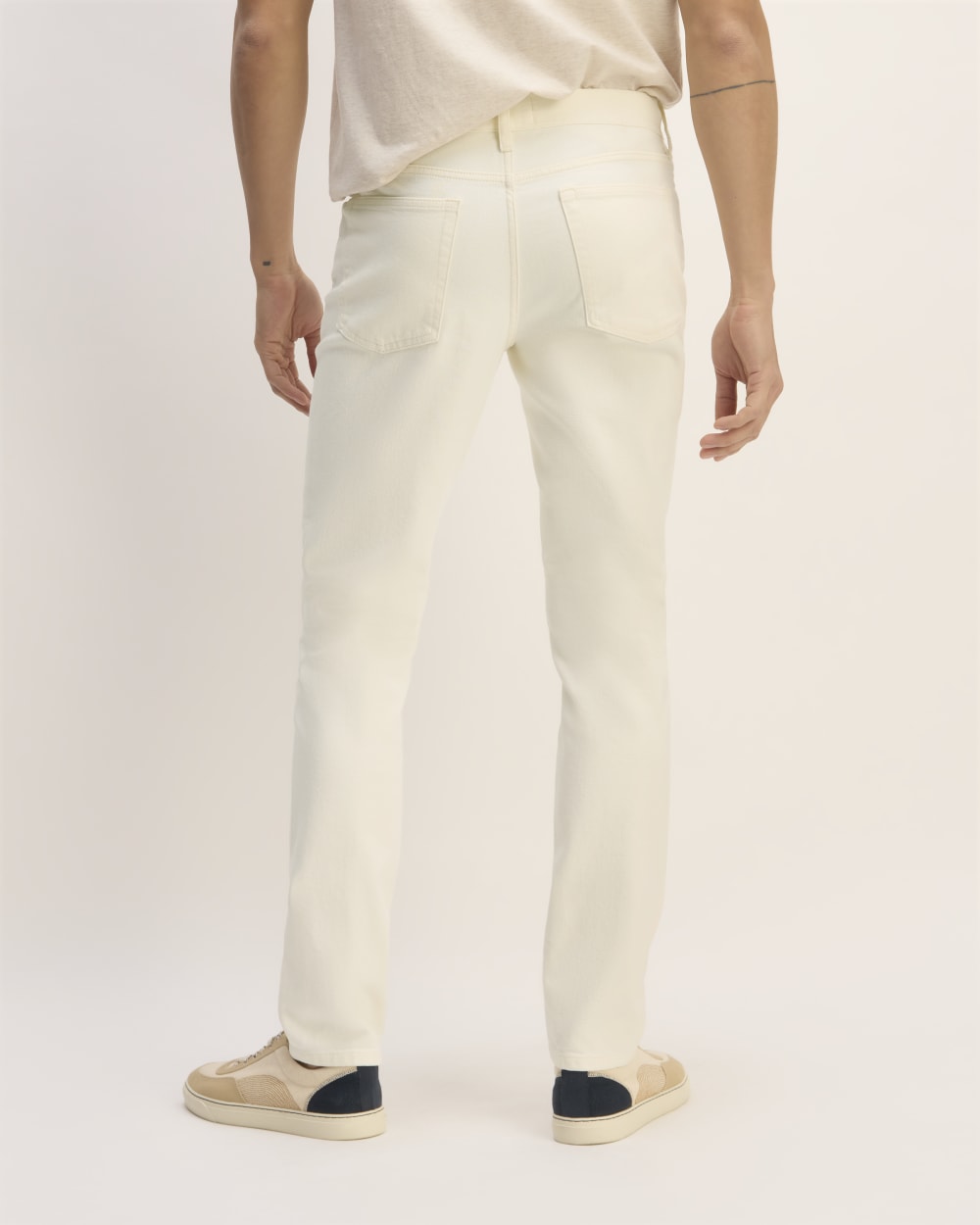 The Organic Cotton Slim-Fit Jean | Calico Ecru - Image 6