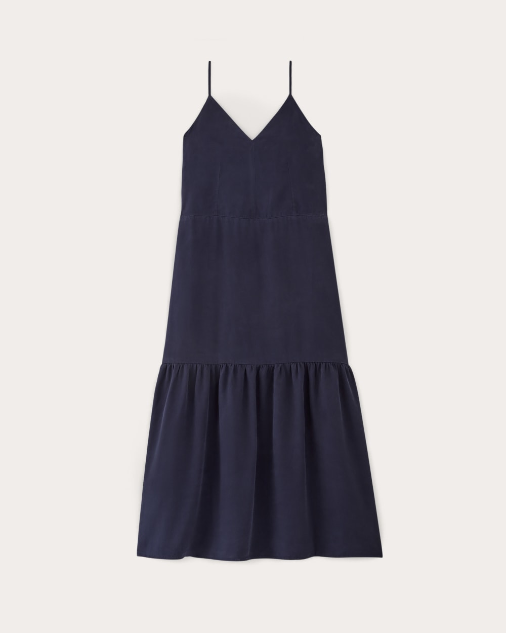 The Long Weekend Dress in Butterlite | Navy - Image 2