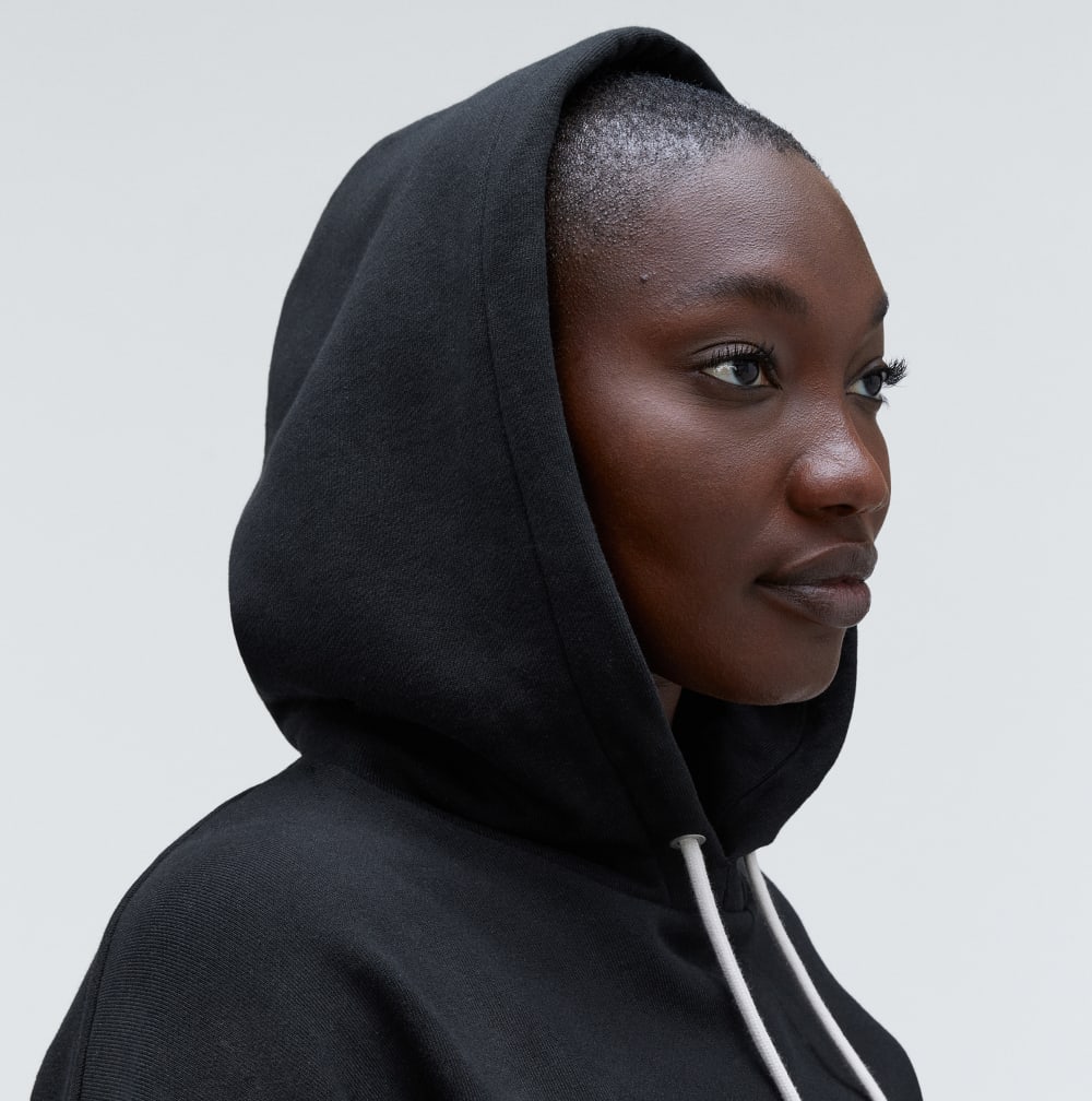 The Track Organic Cotton Popover | Black - Image 4