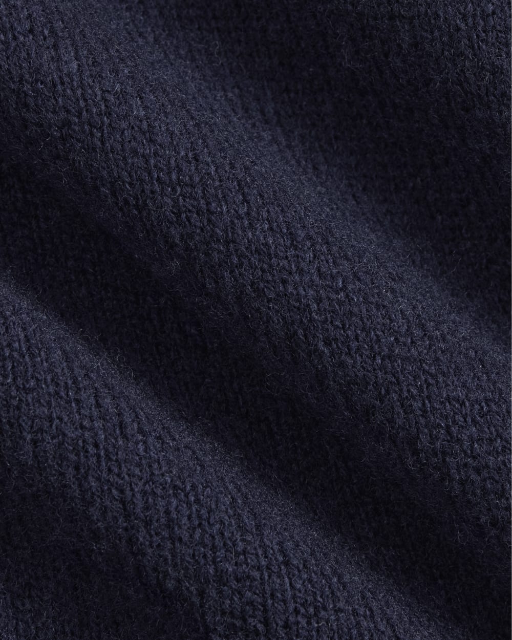 The Felted Merino Hoodie | Deep Navy - Image 6