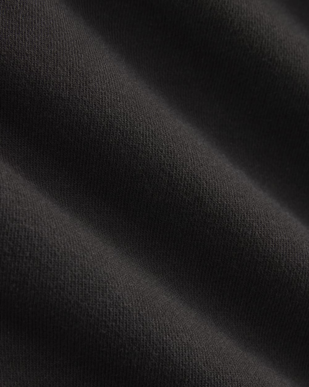Luxe Fleece Crew Pullover | Black - Image 6