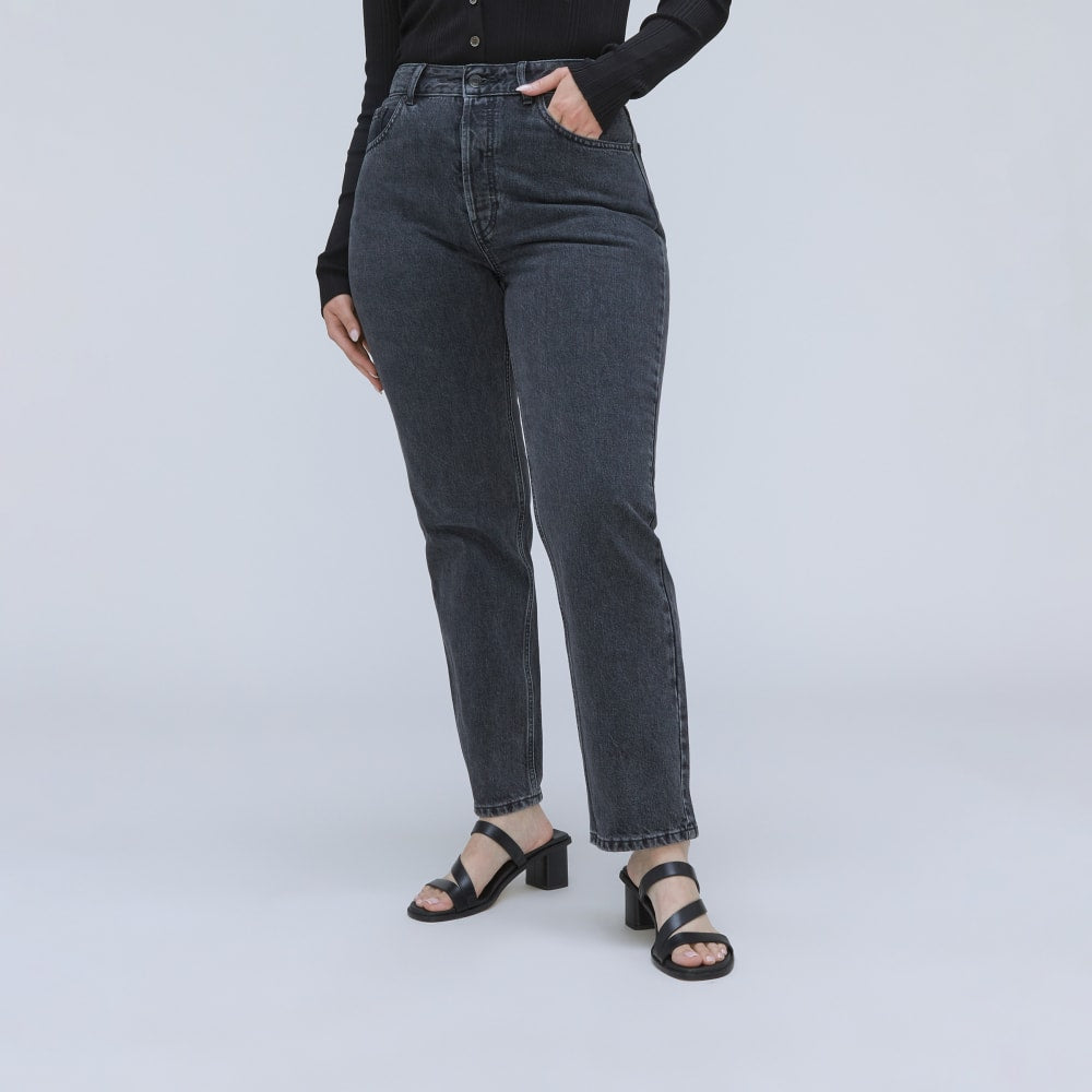 The '90s Cheeky Hourglass Jean | Washed Black | 28.5 Inseam - Image 2