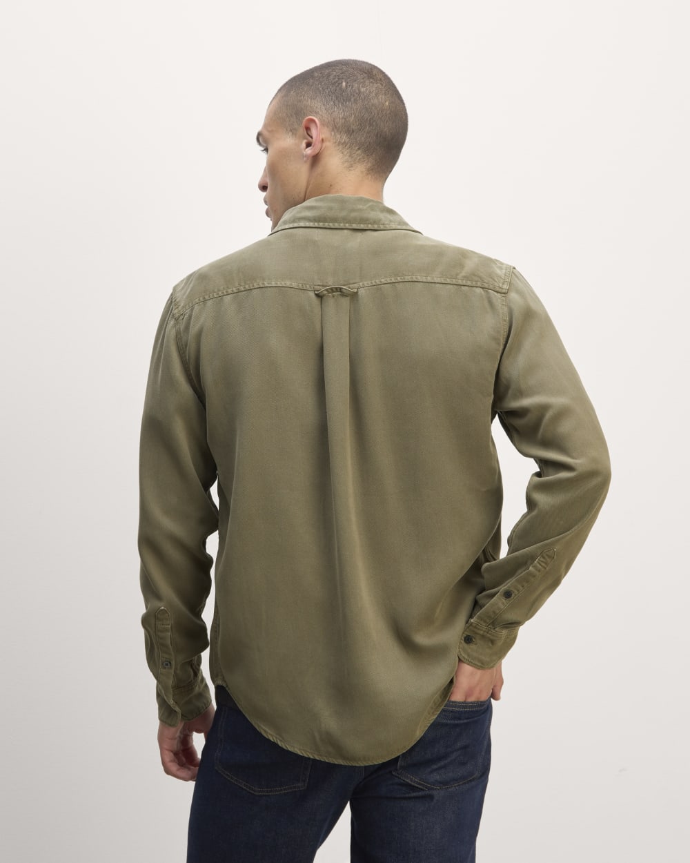 The Utility Shirt Jacket in Buttersoft | Kalamata - Image 6