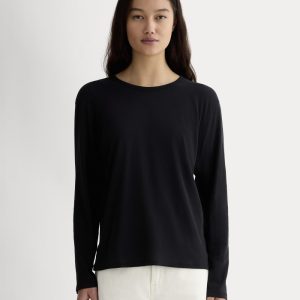 The Air Long-Sleeve Tee | Black