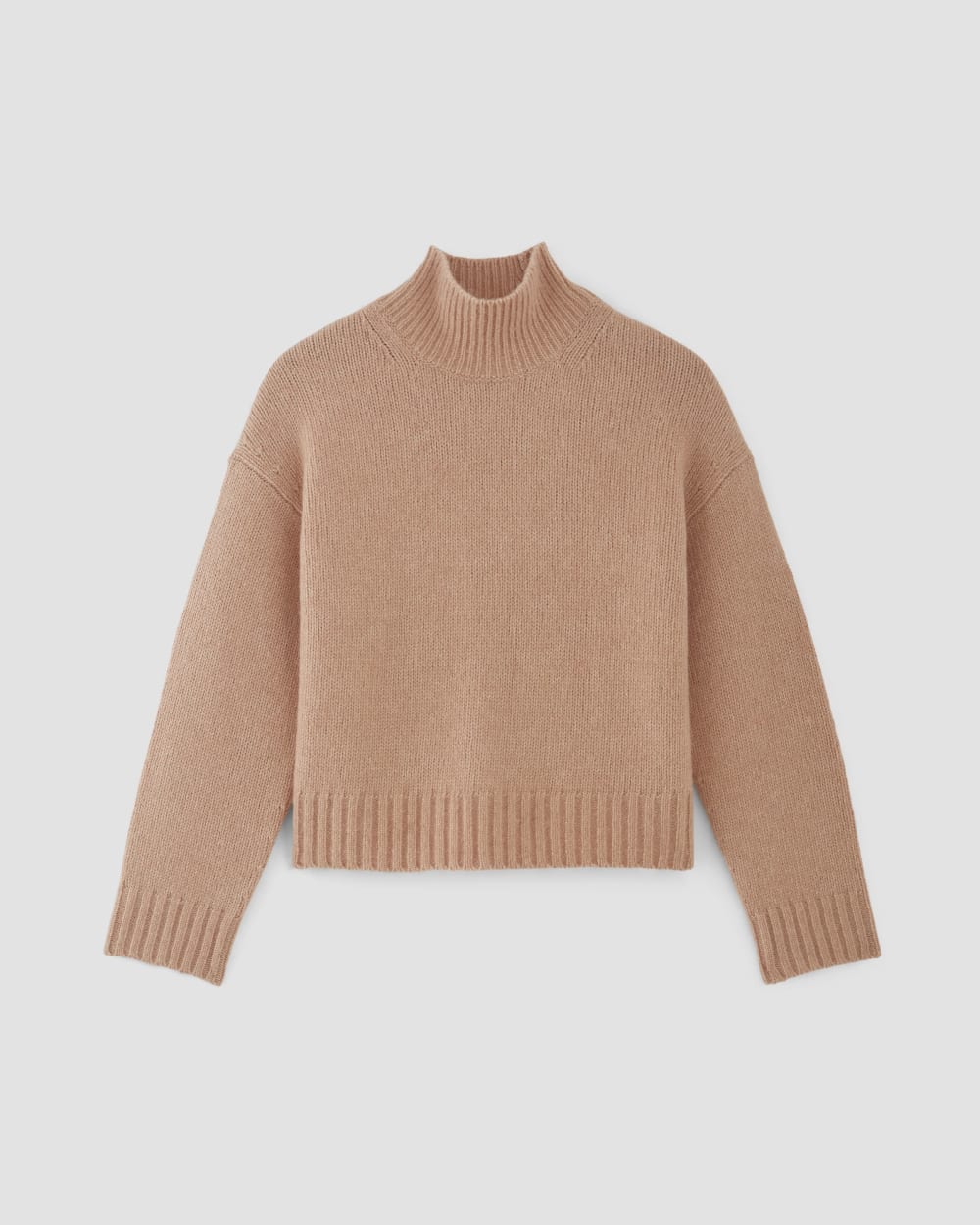 The Cloud Oversized Turtleneck | Blush Pink - Image 2