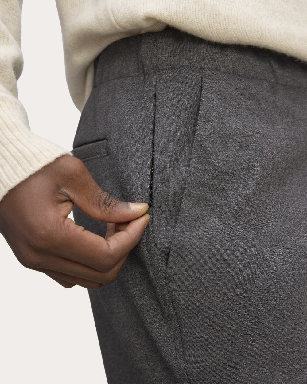 The Dream Chino | Heathered Soot - Image 5