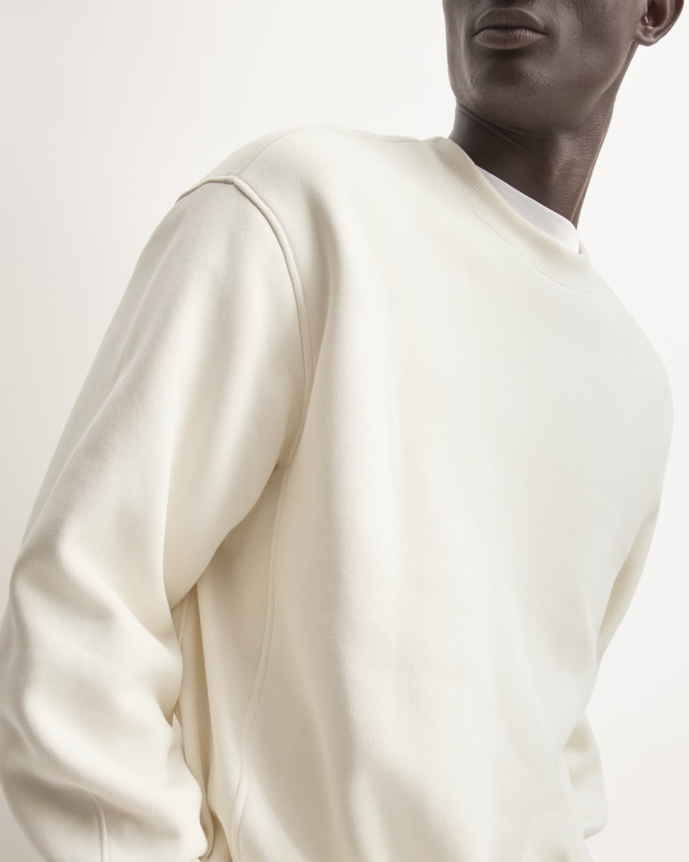 The ReTrack Crewneck Sweatshirt | Bone - Image 4