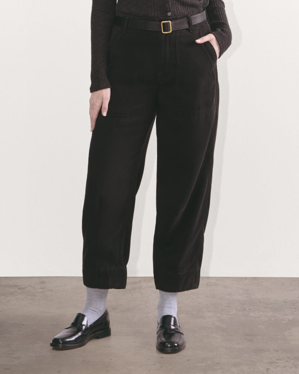 The Utility Pant in Buttersoft | Black - Image 5