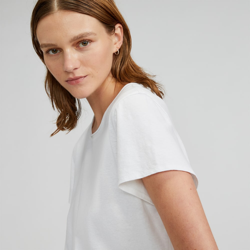 The Relaxed Hemp Tee | White - Image 4