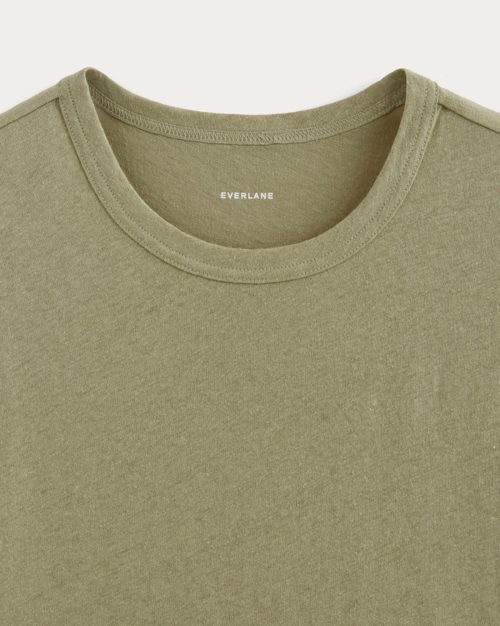 The Cotton Linen Tee | Eucalyptus - Image 5