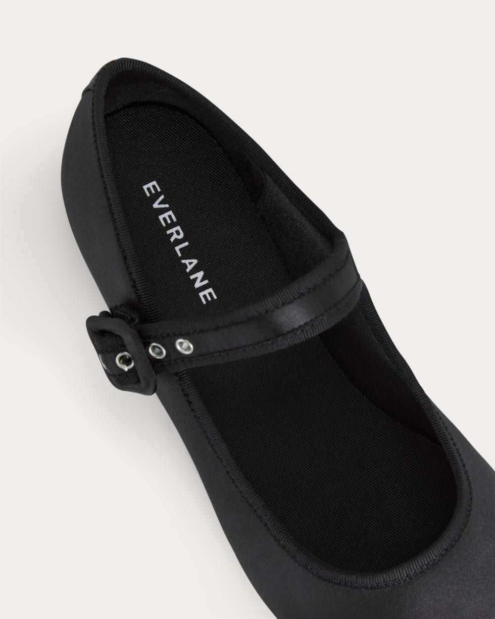 The Day Buckle Mary Jane | Black Satin - Image 5