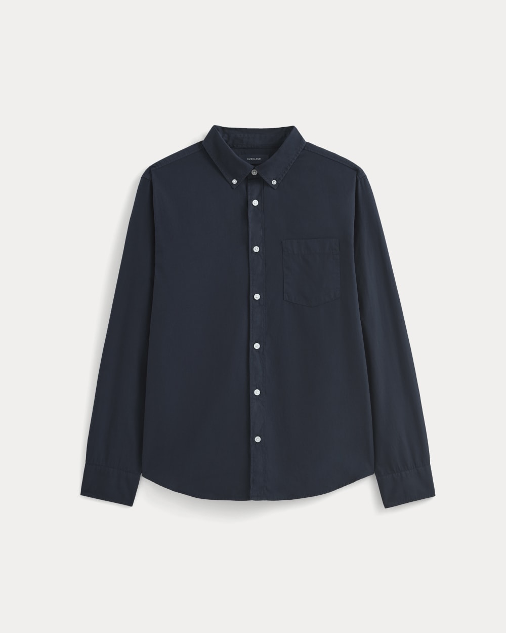 Washed Poplin Shirt | Navy - Image 2