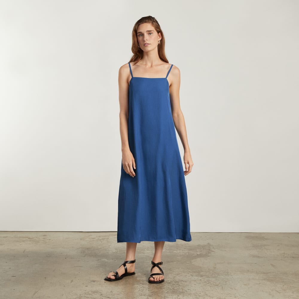 The Japanese GoWeave? Slip Dress | Deep Blue - Image 2