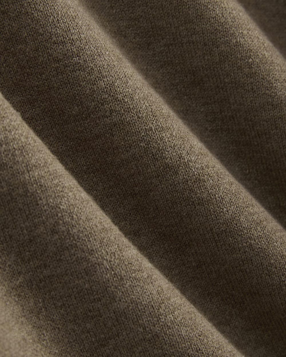 Luxe Merino Double-Knit Sweater | Taupe Melange - Image 6