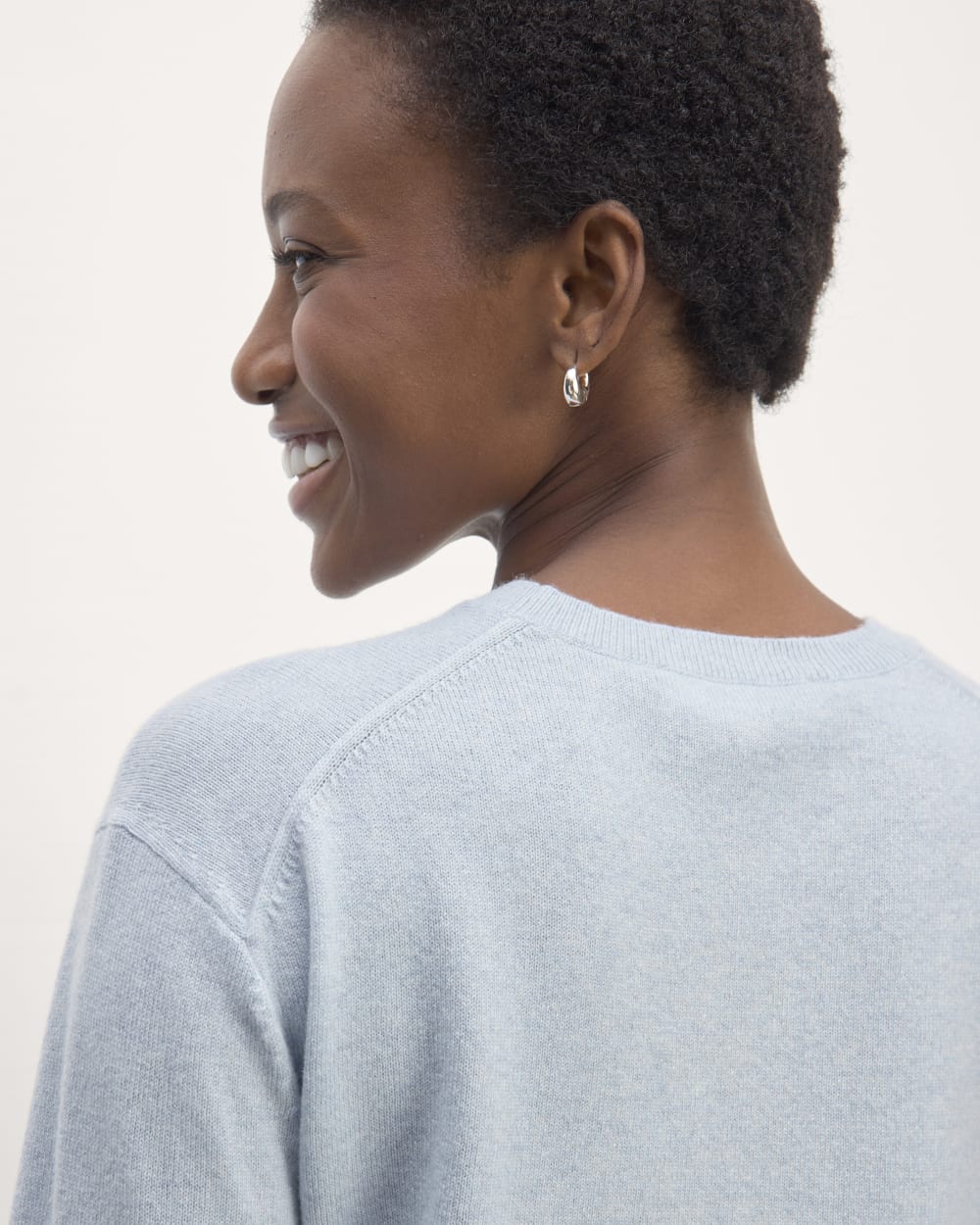 The Classic Crew in Cashmere | Sky Blue - Image 5