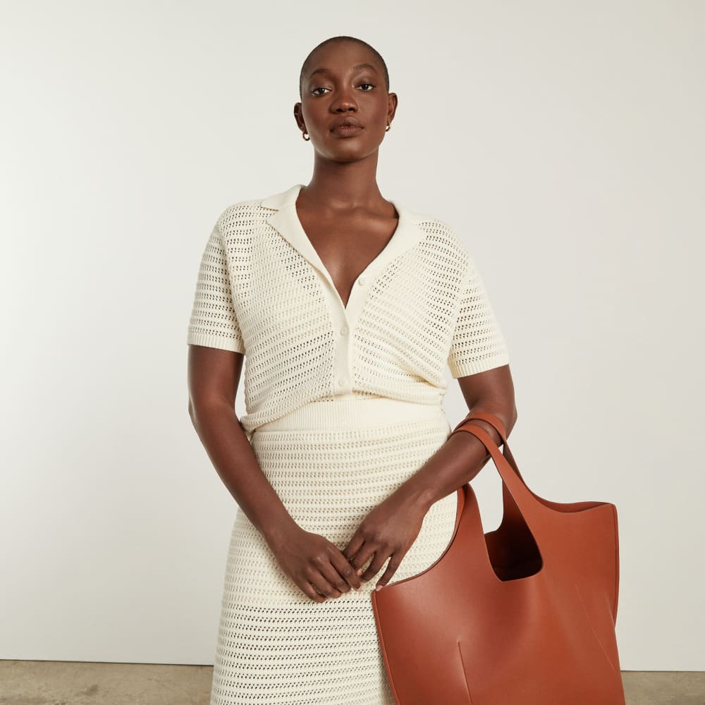 The Crochet Knit Polo | Canvas - Image 6