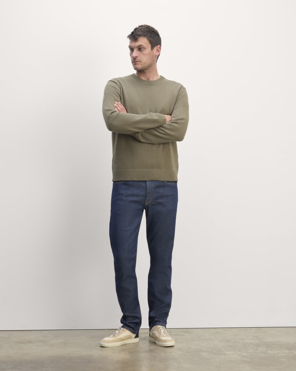 The Classic Sweater in Everyday Cotton | Kalamata - Image 3