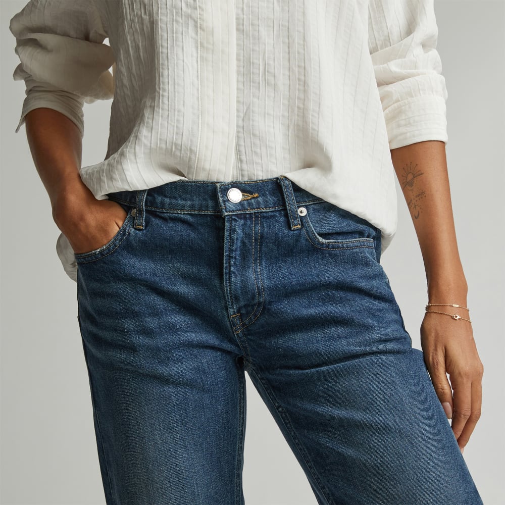 The Low-Rise Shortie Jean | Dark Ink - Image 6