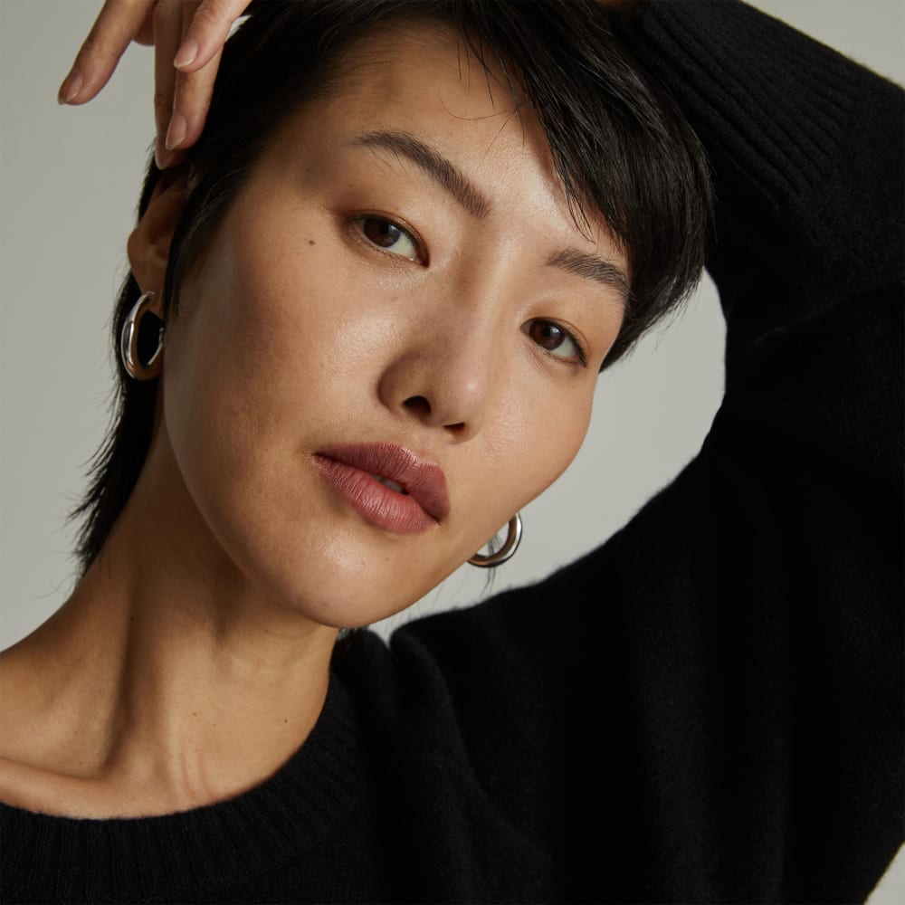 The Everyone Cashmere Crew | Black - Image 7