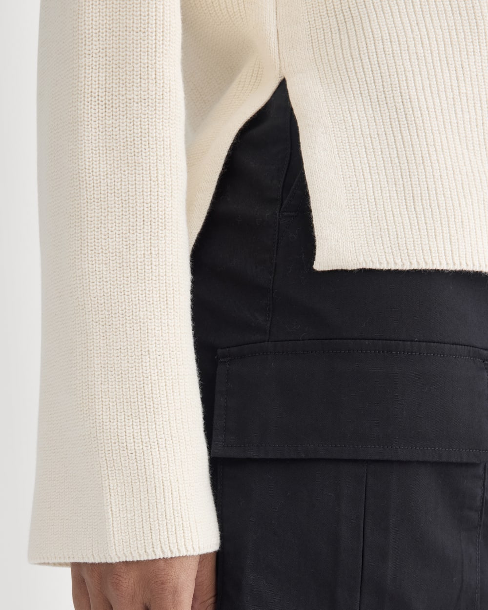 The Boatneck Top in Everyday Cotton | Canvas - Image 4