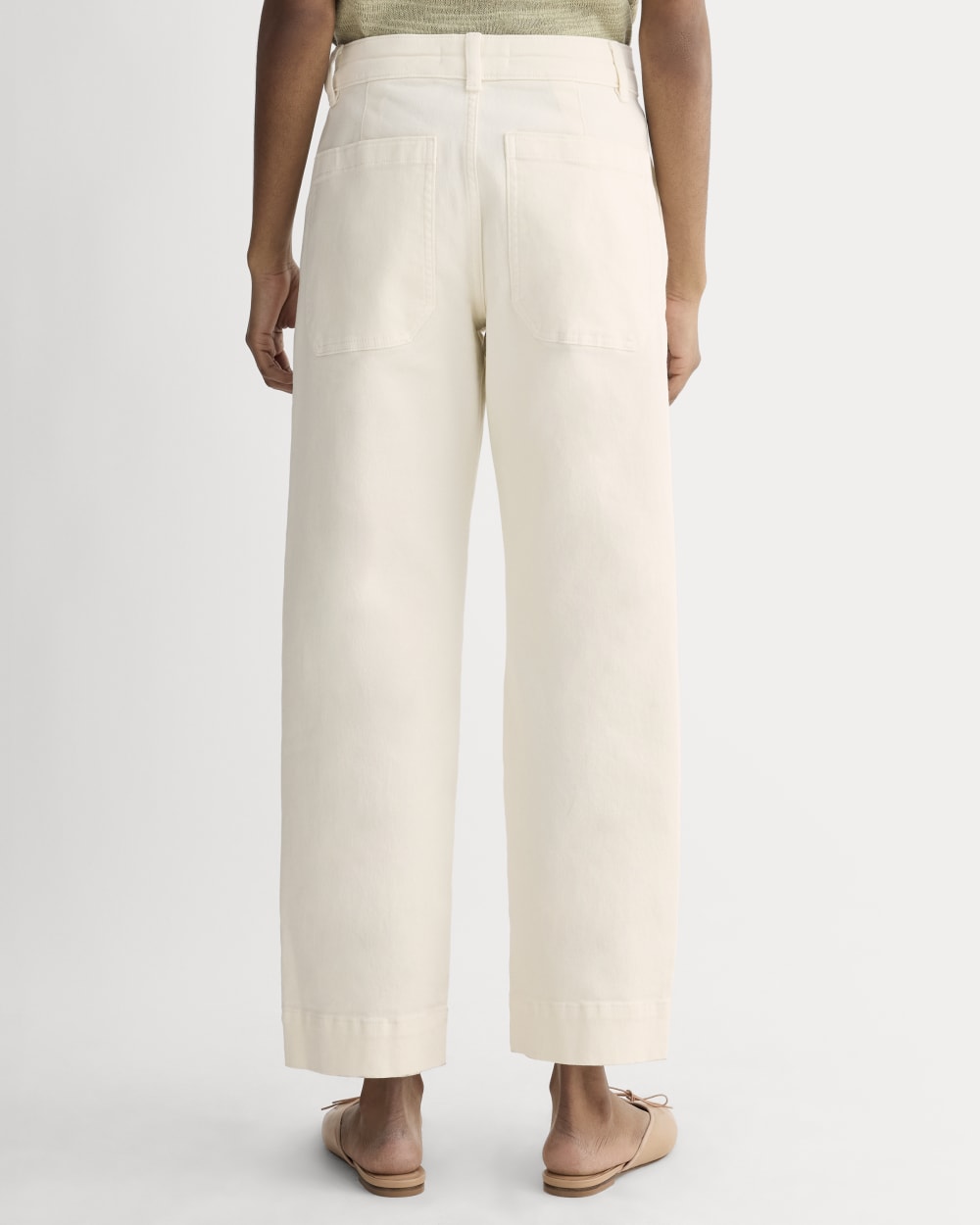 The Utility Straight-Leg Pant | Bone | 26.5 Inseam - Image 6