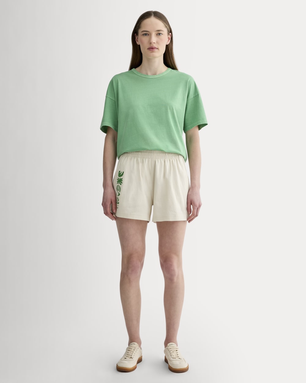 The Everlane x Parks Project Off-Duty Short | Natural / Green