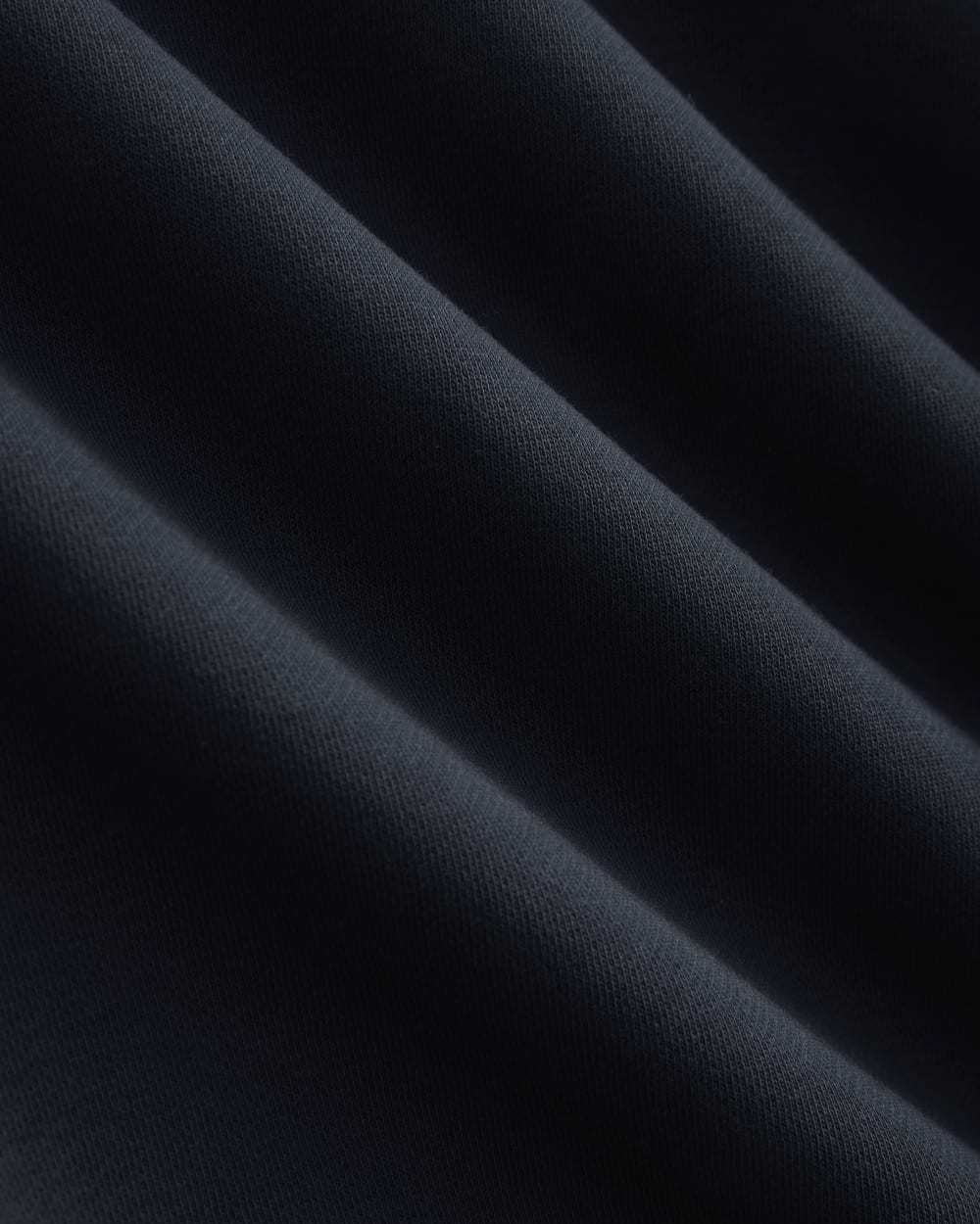 Cropped Luxe Fleece Hoodie | Navy - Image 6