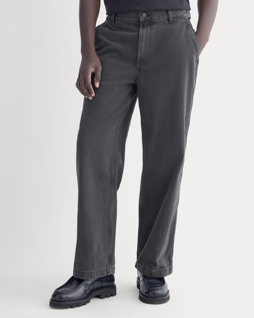 Baggy Rigid Jean | Washed Black | 29 - Image 3