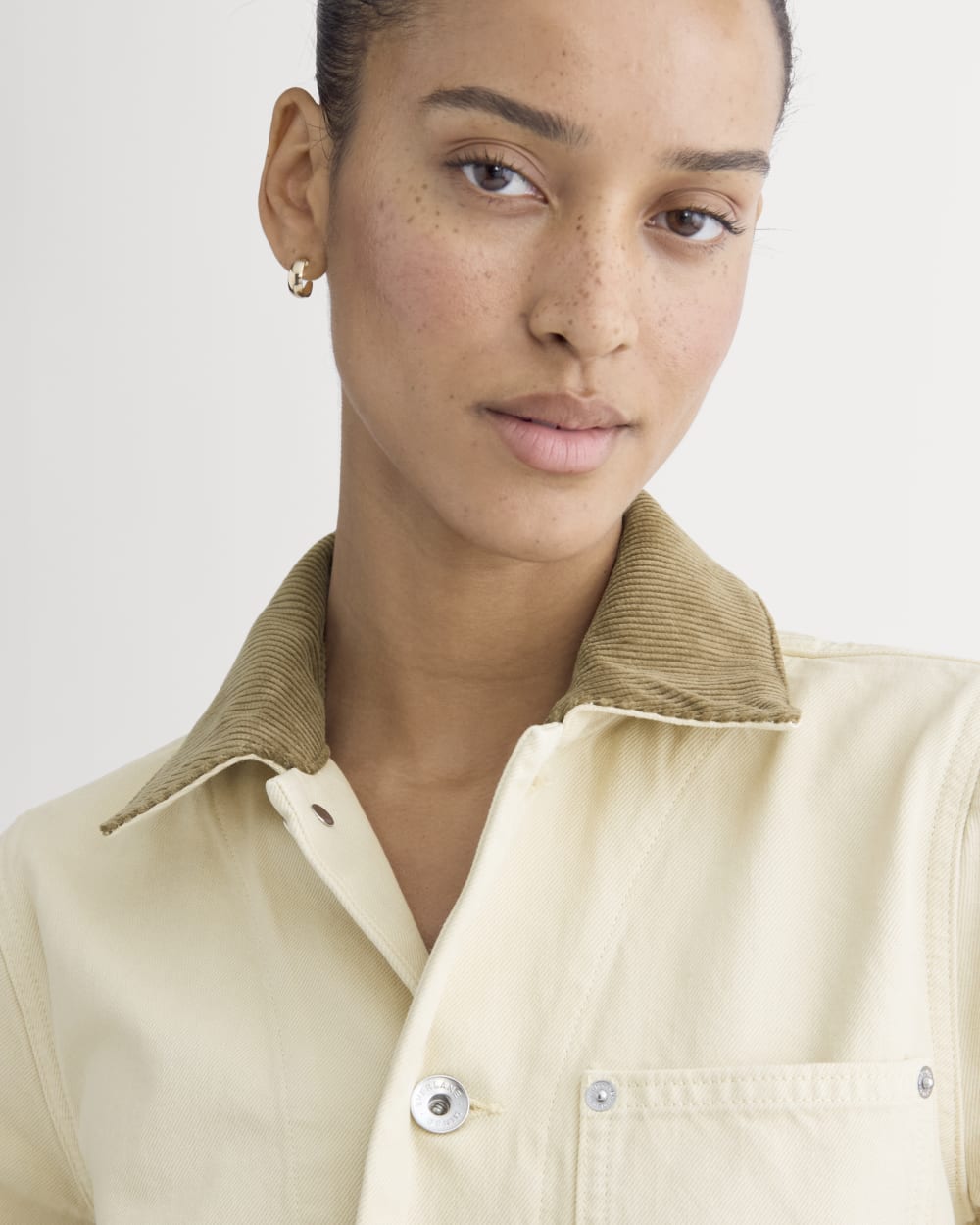 The Ranch Jacket | Garment-Dyed White / Cream - Image 4