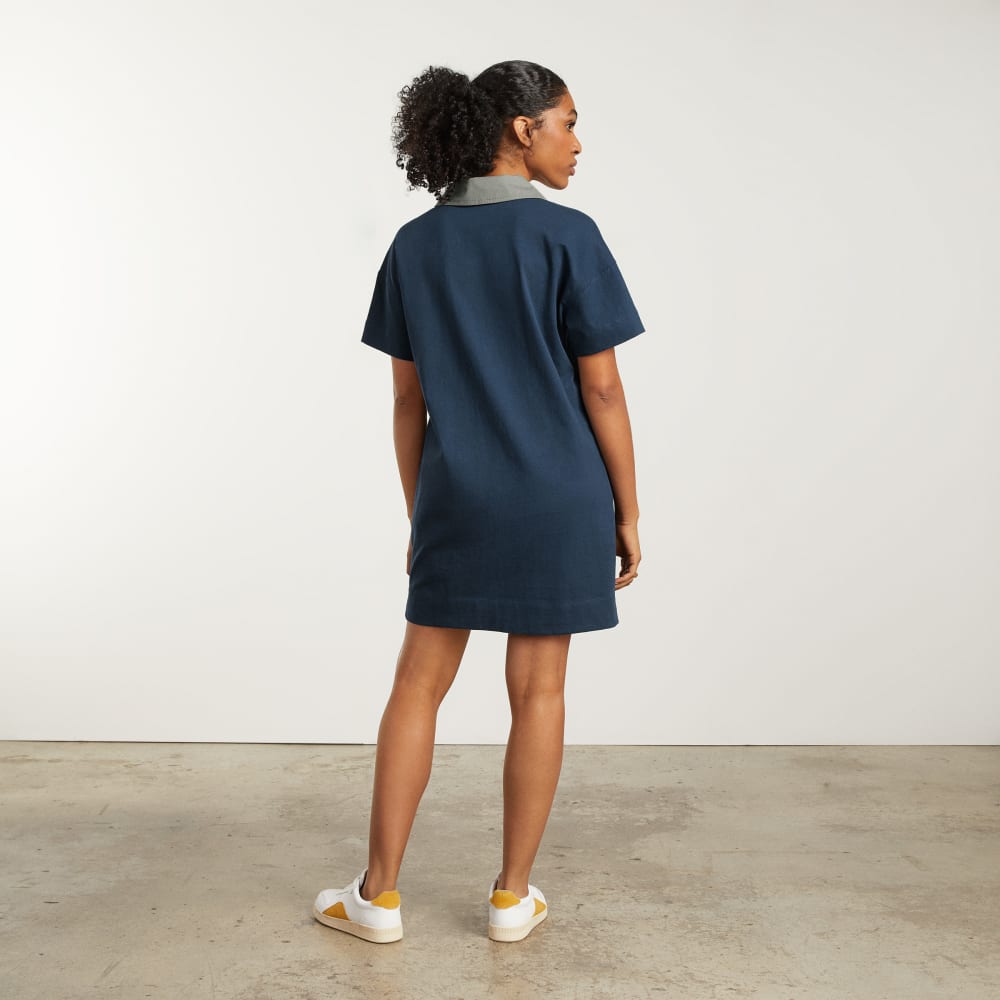 The Organic Cotton Polo Dress | Atlantic - Image 3
