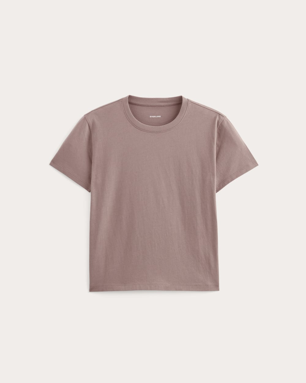 The Box-Cut Tee in Essential Cotton | Rose Dusk | No Pocket - Image 2
