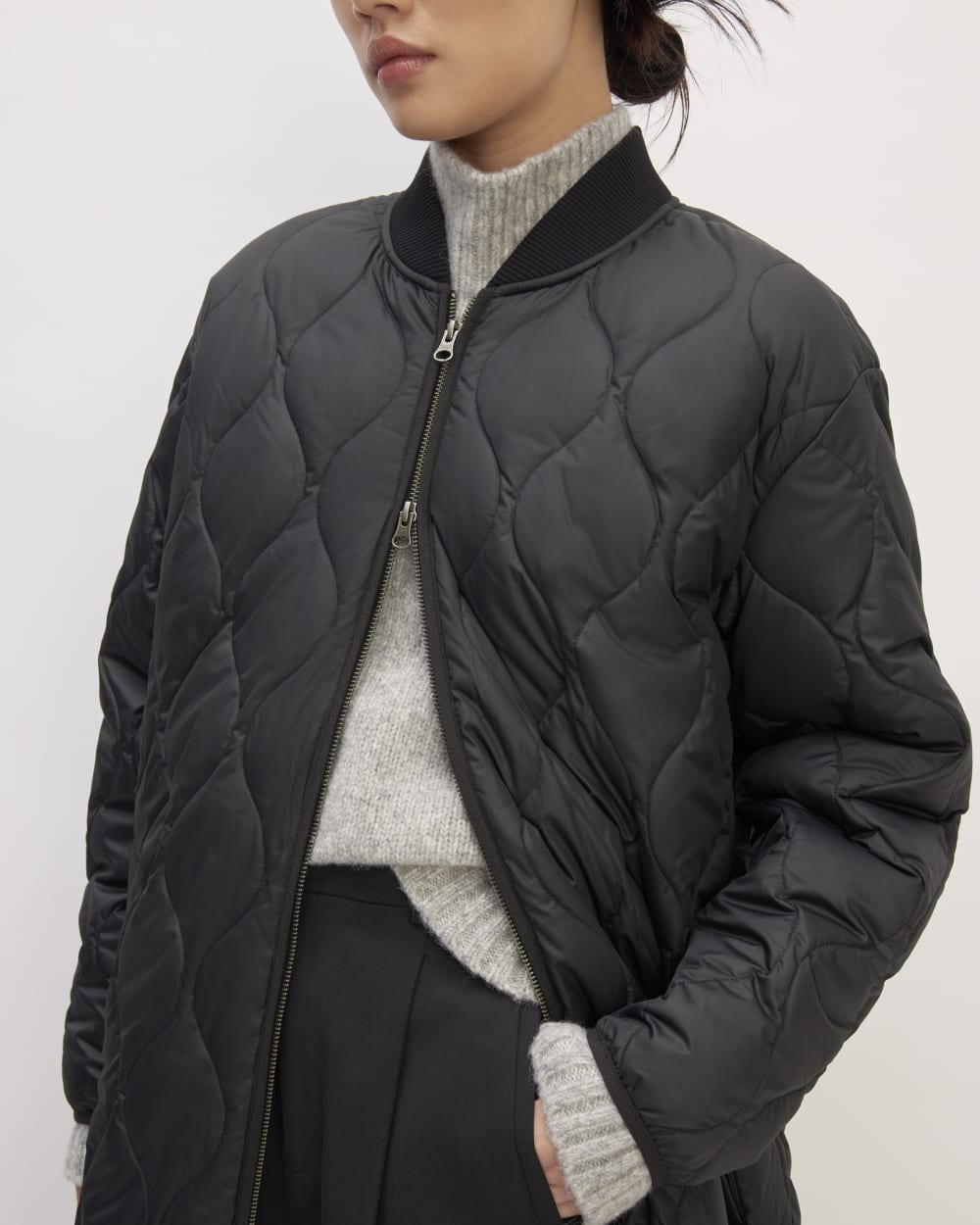 The ReNew Long Liner | Black - Image 3