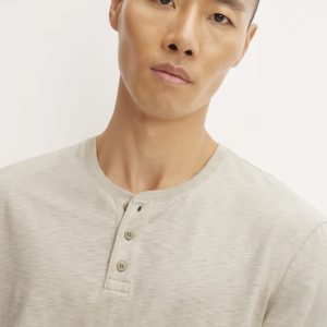 The Slub Long-Sleeve Henley | Pelican