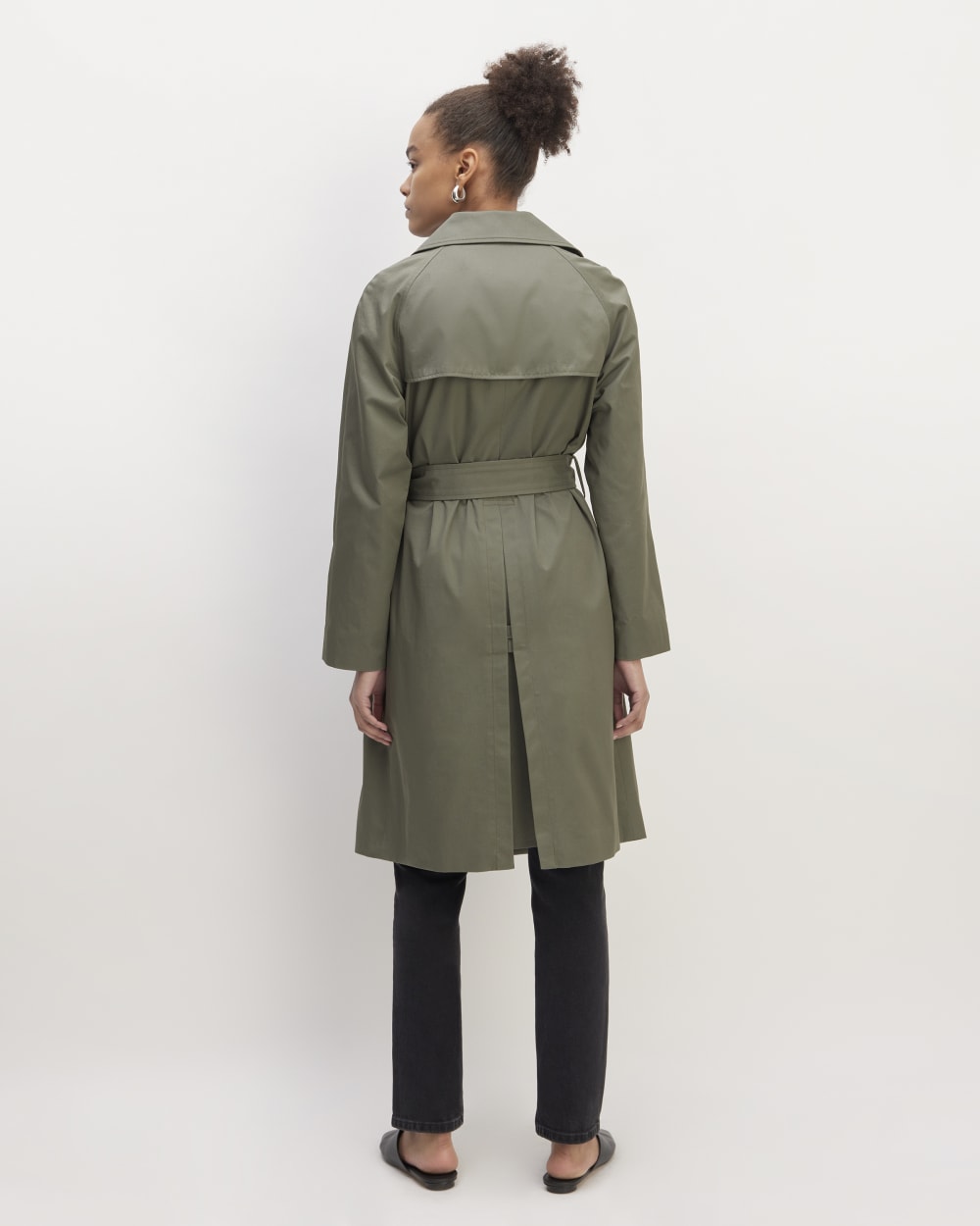 The Trench Coat | Pewter Green - Image 6